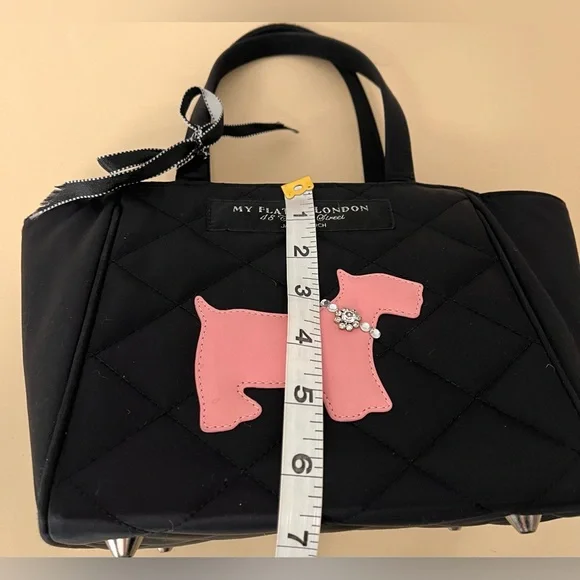 My Flat in London vintage quilted tote - Picture 12 of 12